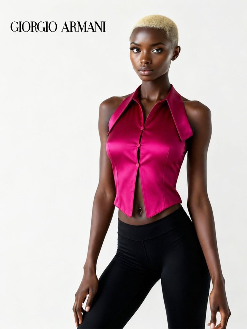 Giorgio Armani silk blend top